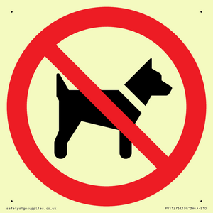 PV11276: P021 Prohibition: No dogs