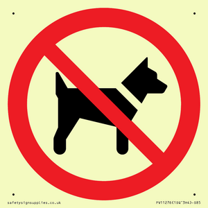 PV11276: P021 Prohibition: No dogs