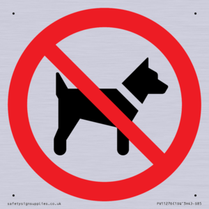 PV11276: P021 Prohibition: No dogs