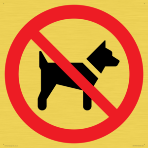 PV11276: P021 Prohibition: No dogs