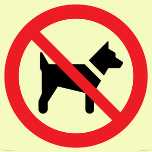 PV11276: P021 Prohibition: No dogs