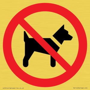 PV11276: P021 Prohibition: No dogs