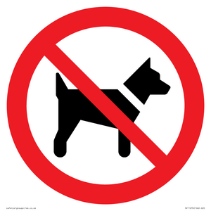 PV11276: P021 Prohibition: No dogs