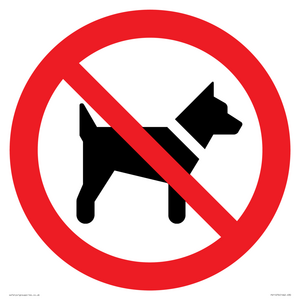 PV11276: P021 Prohibition: No dogs