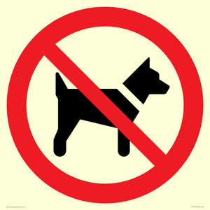PV11276: P021 Prohibition: No dogs