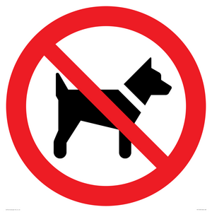 PV11276: P021 Prohibition: No dogs