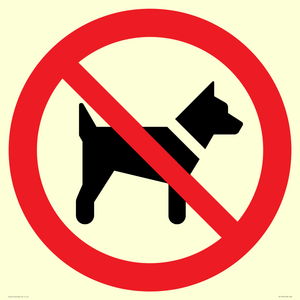 PV11276: P021 Prohibition: No dogs