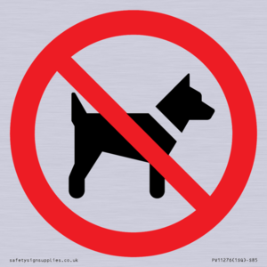 PV11276: P021 Prohibition: No dogs