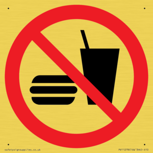 PV11278: P022 Prohibition: No eating or drinking