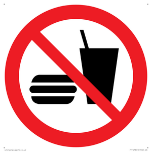 PV11278: P022 Prohibition: No eating or drinking