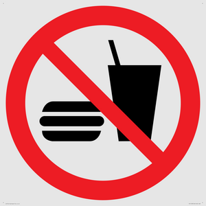 PV11278: P022 Prohibition: No eating or drinking