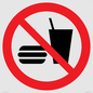 PV11278: P022 Prohibition: No eating or drinking