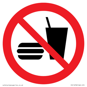 PV11278: P022 Prohibition: No eating or drinking