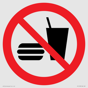 PV11278: P022 Prohibition: No eating or drinking