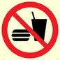 PV11278: P022 Prohibition: No eating or drinking