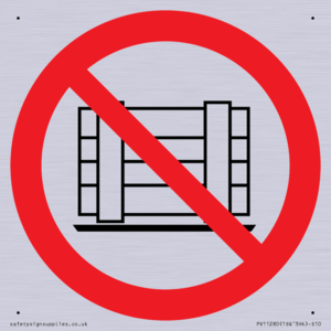 PV11280: P023 Prohibition: Do not obstruct