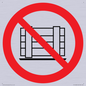 PV11280: P023 Prohibition: Do not obstruct