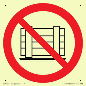 PV11280: P023 Prohibition: Do not obstruct