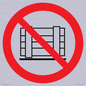 PV11280: P023 Prohibition: Do not obstruct