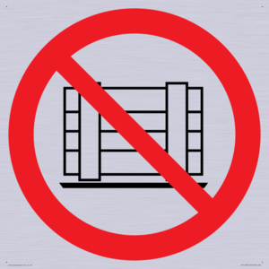 PV11280: P023 Prohibition: Do not obstruct