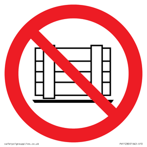 PV11280: P023 Prohibition: Do not obstruct