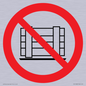 PV11280: P023 Prohibition: Do not obstruct