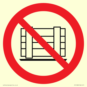 PV11280: P023 Prohibition: Do not obstruct