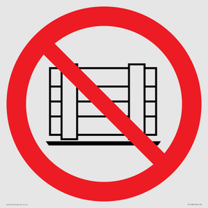 PV11280: P023 Prohibition: Do not obstruct