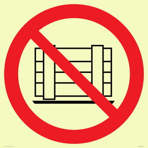 PV11280: P023 Prohibition: Do not obstruct