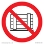 PV11280: P023 Prohibition: Do not obstruct