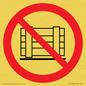 PV11280: P023 Prohibition: Do not obstruct