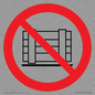 PV11280: P023 Prohibition: Do not obstruct