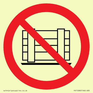 PV11280: P023 Prohibition: Do not obstruct