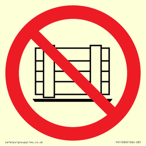 PV11280: P023 Prohibition: Do not obstruct