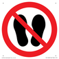 PV11282: P024 Prohibition: Do not walk or stand here