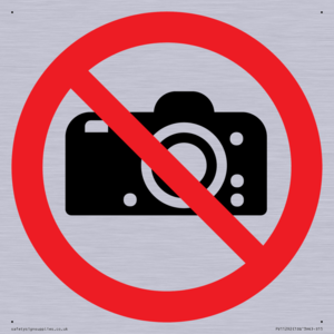 PV11292: P029 Prohibition: No photography