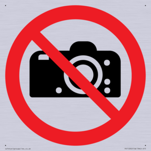 PV11292: P029 Prohibition: No photography