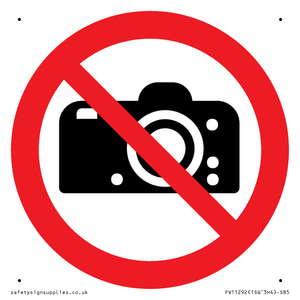 PV11292: P029 Prohibition: No photography