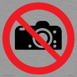 PV11292: P029 Prohibition: No photography