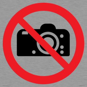 PV11292: P029 Prohibition: No photography