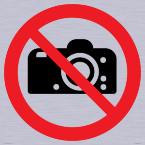 PV11292: P029 Prohibition: No photography