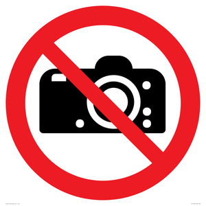 PV11292: P029 Prohibition: No photography