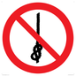 PV11294: P030 Prohibition: Do not tie knots in rope