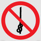 PV11294: P030 Prohibition: Do not tie knots in rope