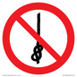 PV11294: P030 Prohibition: Do not tie knots in rope