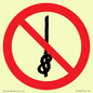 PV11294: P030 Prohibition: Do not tie knots in rope