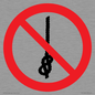 PV11294: P030 Prohibition: Do not tie knots in rope