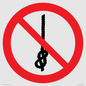 PV11294: P030 Prohibition: Do not tie knots in rope