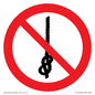 PV11294: P030 Prohibition: Do not tie knots in rope