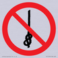 PV11294: P030 Prohibition: Do not tie knots in rope
